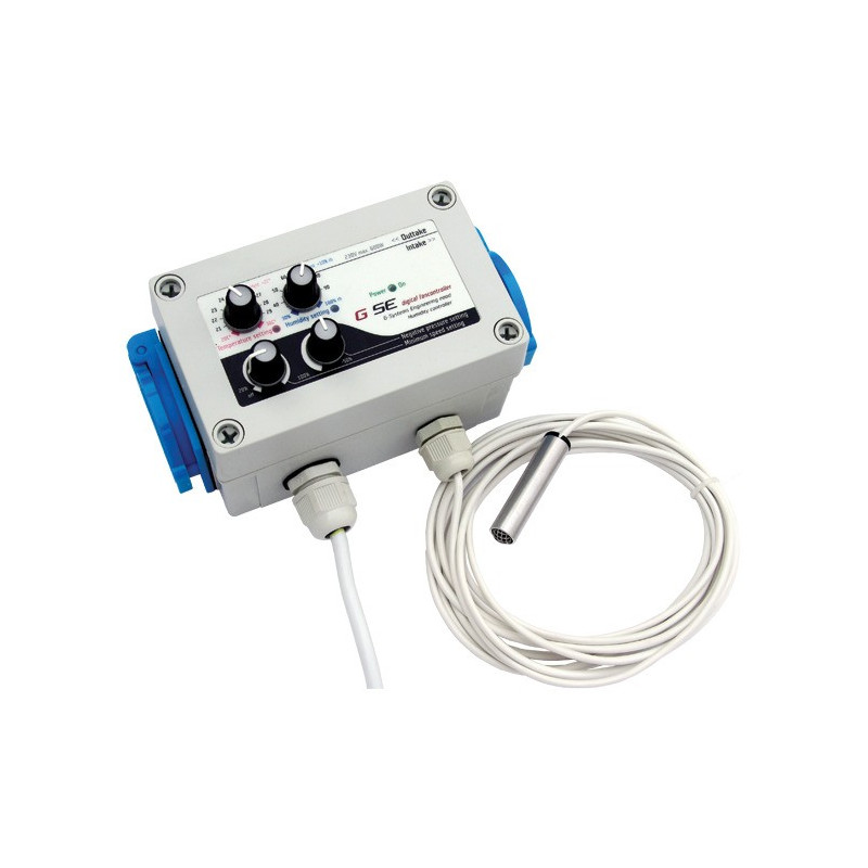 Controlador Temperatura Humedad y presion negativa 2A - 2 Fan