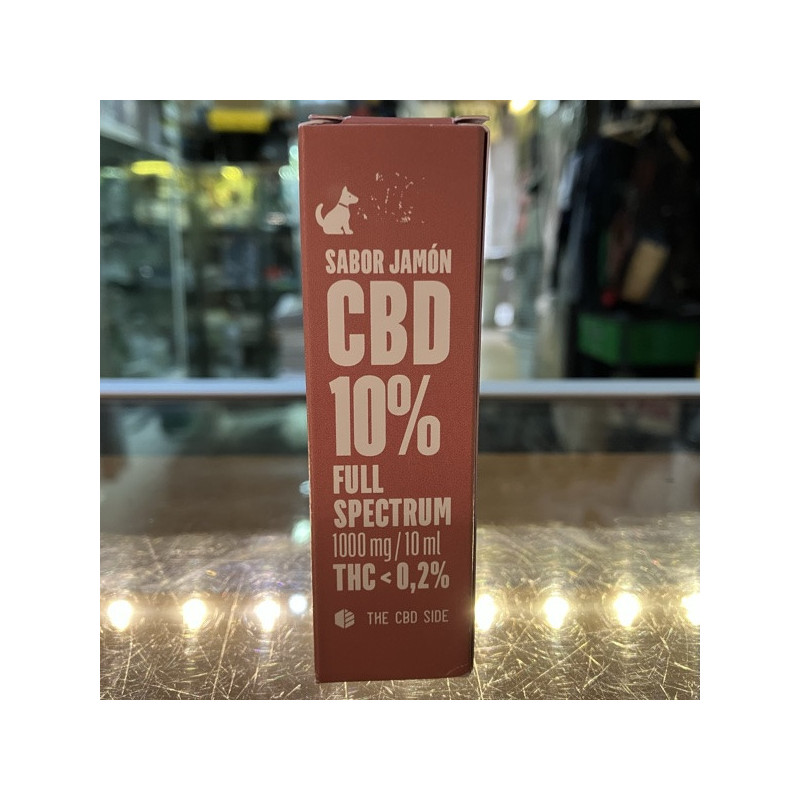 Aceite de CBD para perros Fullspectrum 10% – 10ml sabor Jamón