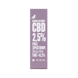 Aceite de CBD para gatos 2.5%  Fullspectrum – 10 ml sabor Salmón
