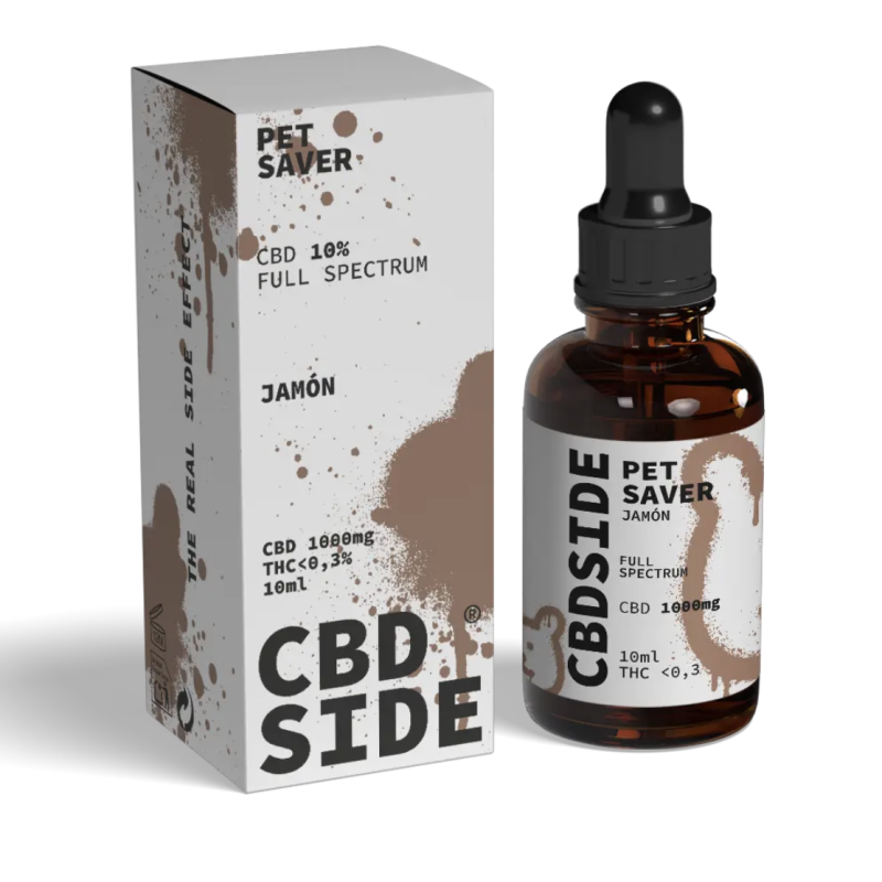 Aceite para mascotas Pet Saver 10% – 10ml Jamón