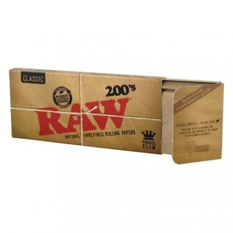 Raw King Size Slim 200´s Classic Raw King Size Slim 200´s Classic