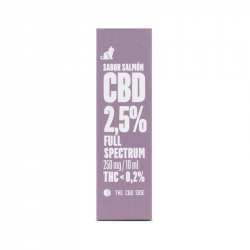 Aceite de CBD para gatos 2.5% – 10 ml sabor Salmón