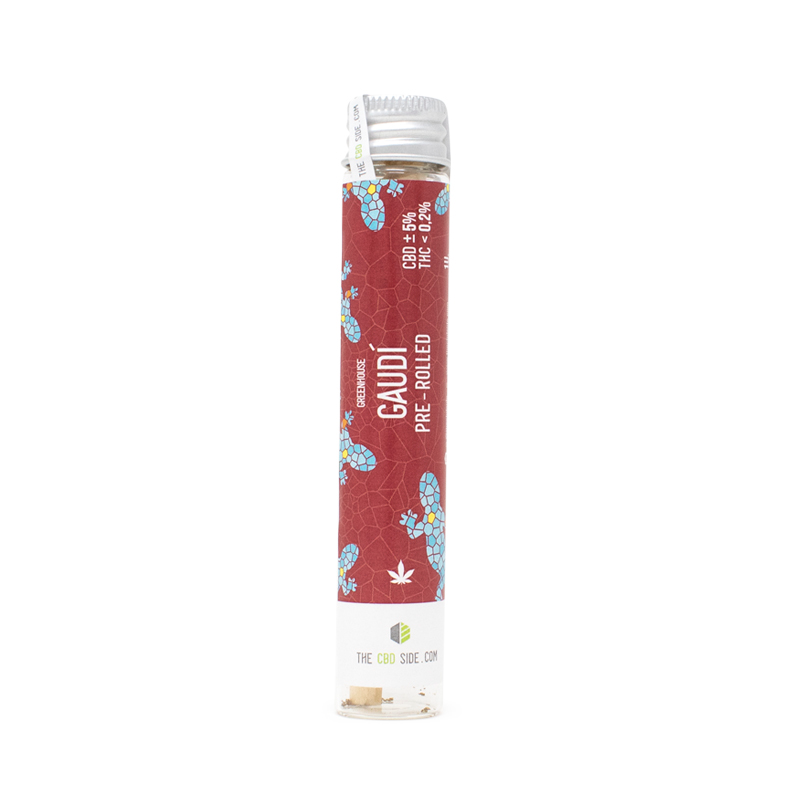 Pre-roll de CBD Gaudi – Cogollos Greenhouse